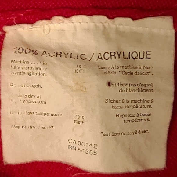 ⚡2/$20VGUC- Red mock turtleneck sweater - Picture 8 of 11